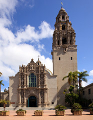 California Tower and Museum of Man from Balboa Park