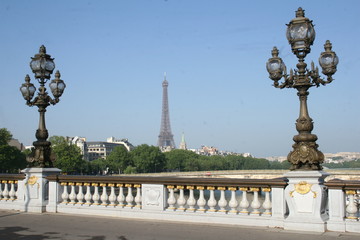 Fototapeta na wymiar Pont Alexandre 3