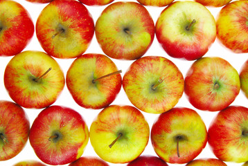 Apples, may be used as background
