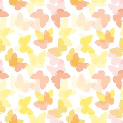Seamless butterfly pattern
