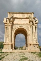 Fototapeta na wymiar Arc Romain, Libye
