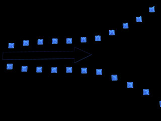 Obraz premium Obstacle overcoming