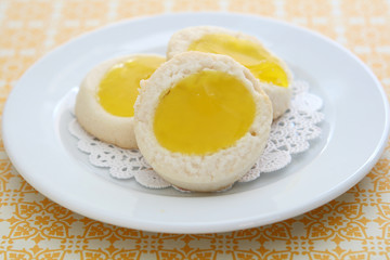 Fototapeta premium Lemon Butter Cookies