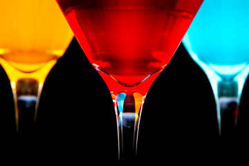 Martini cocktail drinks