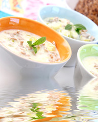 käselauchsuppe