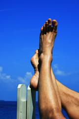 F&uuml;&szlig;e hoch