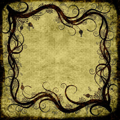 Swirl Grunge Textured Background