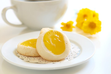 Fototapeta premium Lemon Butter Cookies