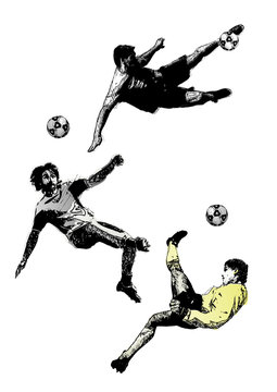 soccer trio