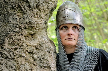 Krimhilde mittelalterliches Portrait
