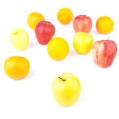 Yellow Apple and Fruit mix