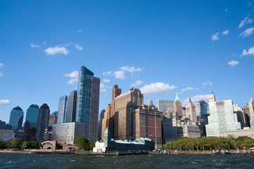Fototapeta na wymiar Downtown Manhattan