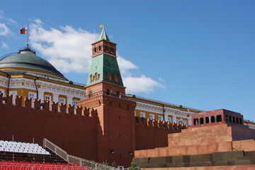 Obraz premium Kremlin on Red Square in Moscow