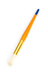 Artists brush isolated on the white background