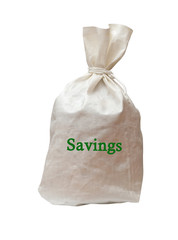 Bag with savings