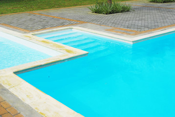 Swimming pool in Mauritius
