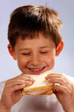 Child With Sandwich