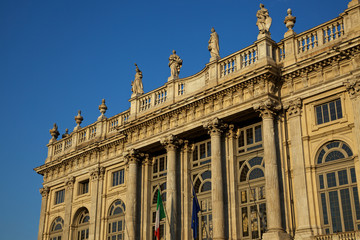 Fototapeta na wymiar Palazzo Madama, Torino (Piemonte), Italia