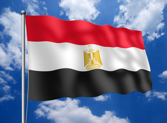 Ägypten-Fahne