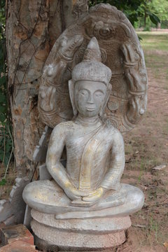 buddha image, Ban Koo, Yangsrisurat, Mahasarakam