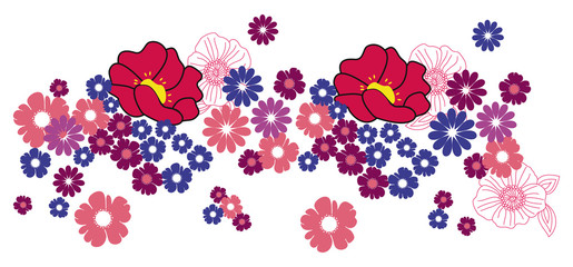 Floral vector illustration