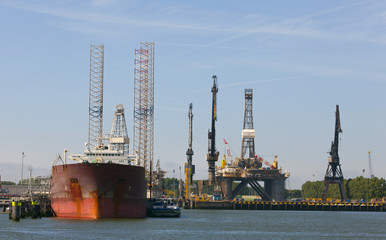 Obraz premium shipyard
