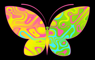 Abstract Butterfly.