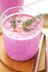 Cold vegetbale soup