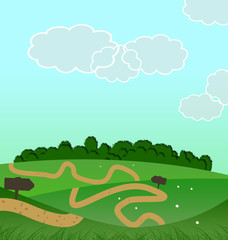 Obraz premium nature background