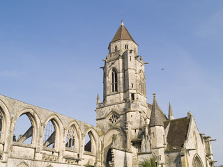 Obraz premium Caen, ciudad de arte y cultura,Normandía, Francia