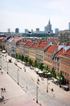 Warsaw - Krakow Suburb avenue