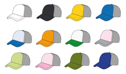 gorra rapper colores