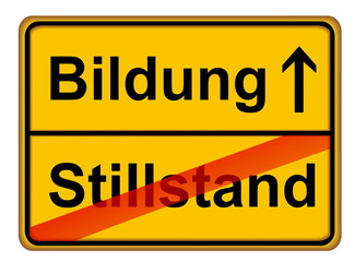 Fototapeta premium Bildung – Symbol