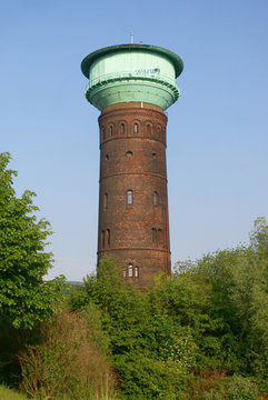 wasserturm, oberhausen, wahrzeichen, rww