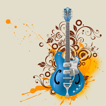 Vector electric guitar