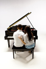 Couple with Grand piano 1