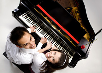 Couple with Grand piano 6