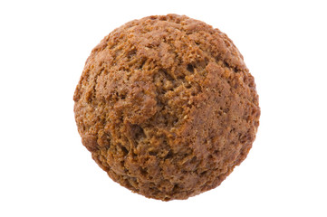 Fototapeta na wymiar muffin isolated on white