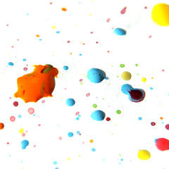 Gotas de pintura