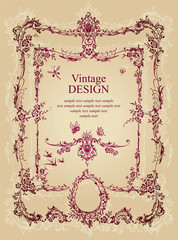 vintage design (vector)