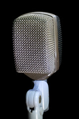 Retro Microphone Vertical