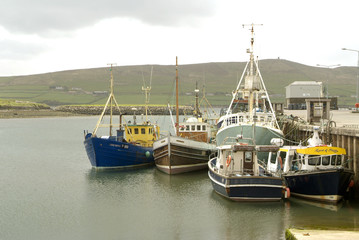 Hafen Schiffe Kutter Irland