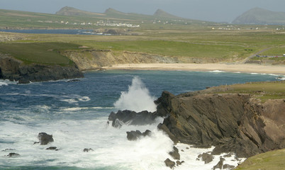 Küste  Felsenküste Grüne Insel Irland