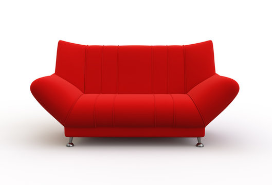 Red Couch.