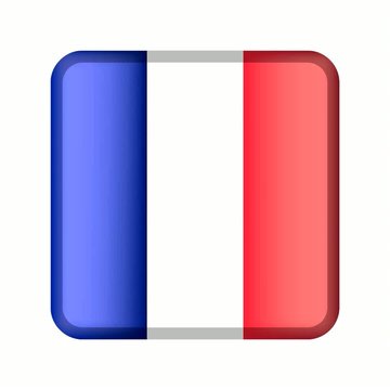 animation bouton drapeau france
