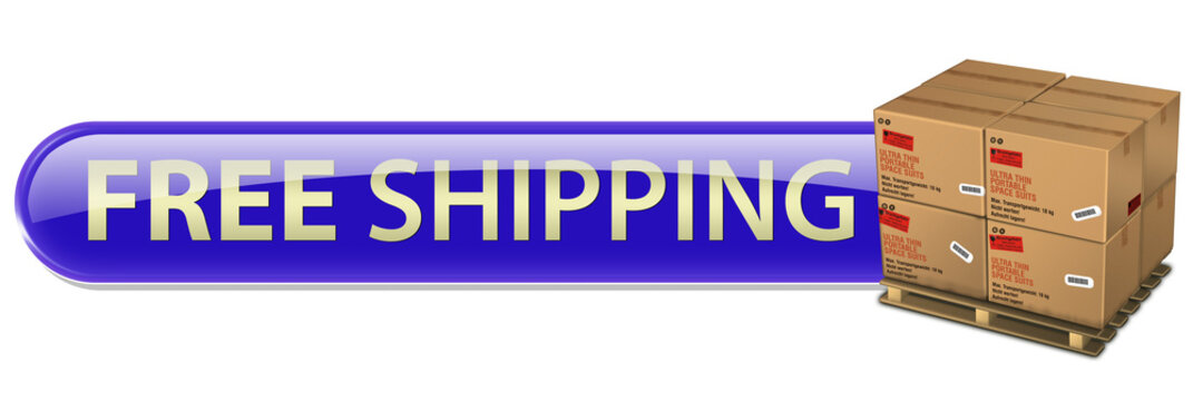 button free shipping