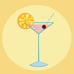 Cocktail illustration
