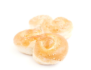 Rolls with a sesame