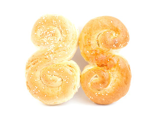 Rolls with a sesame