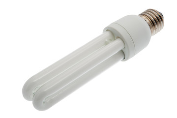 Energiesparlampe mit von Hand erstelltem Beschneidungspfad